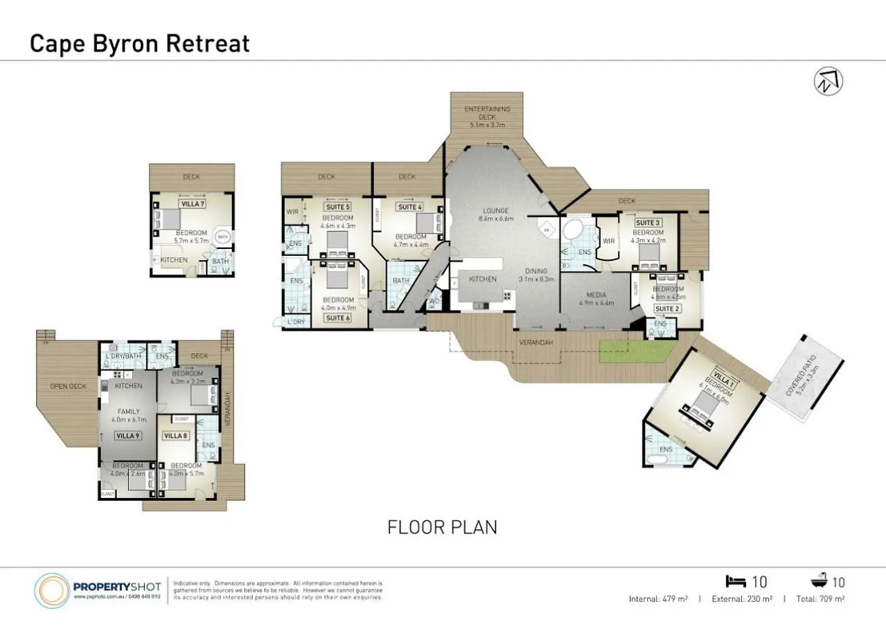 Holiday home Cape Byron Retreat Byron Bay Villa